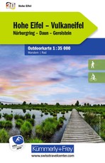 Kümmerly+Frey Outdoorkarte Deutschland 20 Hohe Eifel, Vulkaneifel 1:35.000