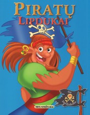 Piratų lipdukai (melsva)