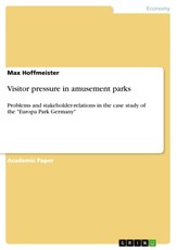 Visitor pressure in amusement parks