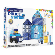 MAGNA-TILES Magnetinis konstruktorius „Policijos nuovada“, 35 det.