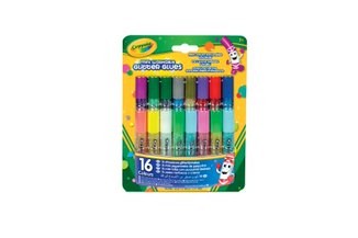 CRAYOLA Blizgantys klijai, 16 vnt.