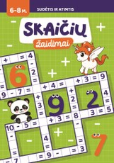Skaičių žaidimai. Užduočių knygelė