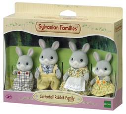 SYLVANIAN FAMILIES Šilkinių triušiukų šeimynėlė
