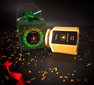 Kalėdinis dovanų rinkinys „Kalėdinis medus“ | Knygos.lt