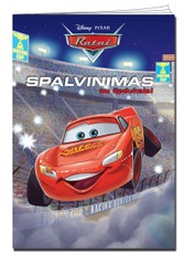 Ratai. Spalvinimas su lipdukais