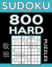 Sudoku Book 800 Hard Puzzles