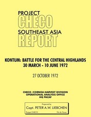Project Checo Southeast Asia Study. Kontum