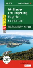 freytag & berndt Wanderkarte WK 0233 Wörthersee und Umgebung, Klagenfurt - Karawanken 1:50.000