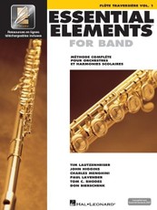Essential Elements for Band Avec Eei Vol. 1 - Flute Traversiere Book/Online Media