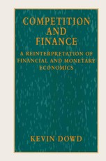 Competition and Finance