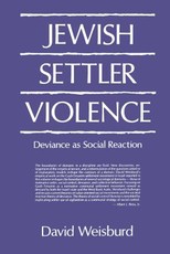 Jewish Settler Violence