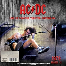 Vinilinė plokštelė LP AC/DC „Live At Paradise Theater, Boston MA“ (Unofficial Clear Vinyl) (LP)