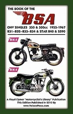 BOOK OF THE BSA OHV SINGLES 350 & 500cc 1955-1967