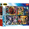 TREFL BATMAN 4x250 det. dėlionių rinkinys