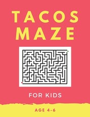 Tacos Maze For Kids Age 4-6