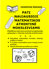 Pati naujausioji matematikos atmintinė moksleiviams