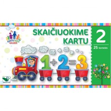Skaičiuokime kartu 2. 25 kortelių rinkinys