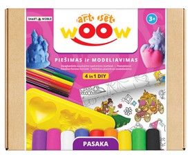 Kūrybinis rinkinys WOW 4 in 1 „Fėjos”