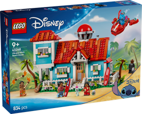 LEGO Disney Lilo and Stitch Beach House