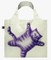 LOQI pirkinių krepšys „Flying Purr-ple Cat Recycled Bag“