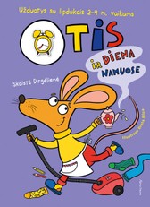 Otis ir diena namuose. Užduotys su lipdukais 2–4 metų vaikams