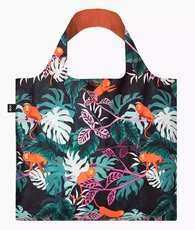 LOQI pirkinių krepšys „Glitter Power: Mata Monkey“