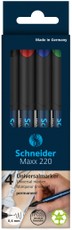 Žymeklių permanentinių rinkinys MAXX 220 S 4vnt