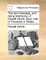 The Last Message, and Dying Testimony, of Howell Harris, Esqr; Late of Trevecka in Wales. ...