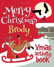 Merry Christmas Brody - Xmas Activity Book