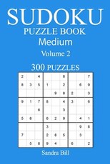 300 Medium Sudoku Puzzle Book