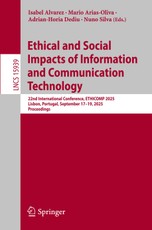 Ethical and Social Impacts of Information and Communication Technology