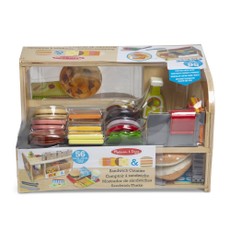MELISSA & DOUG medinis žaidimų rinkinys „Slice and Stack“