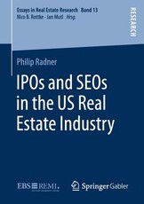 IPOs and Seos in the Us Real Estate Industry
