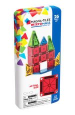 MAGNA-TILES MICROMAGS Kelioninis konstruktorius, 26 det. MAGNA-TILES MICROMAGS Kelioninis konstruktorius, 26 det.