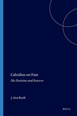 Calcidius on Fate