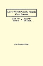 Lower Norfolk County, Virginia Court Records