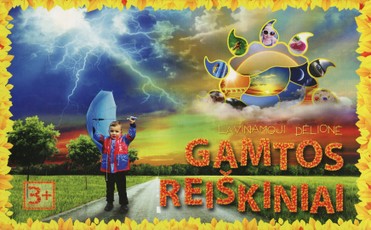 Lavinanti dėlionė „Gamtos reiškiniai“