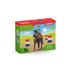 SCHLEICH FARM WORLD Kaubojė ant žirgo
