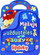 Mažųjų užduotėlės su daugybe lipdukų