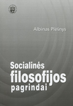 Socialinės Filosofijos Pagrindai | Knygos.lt