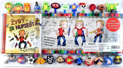 Žybt – ir nupiešta: vienas du išmoksi piešti greitai ir lengvai