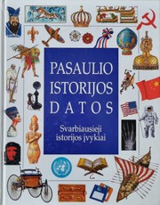 Pasaulio istorijos datos: svarbiausieji istorijos įvykiai