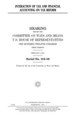 Interaction of tax and financial accounting on tax reform