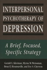Interpersonal Psychotherapy of Depression