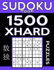 Sudoku Book 1,500 Extra Hard Puzzles