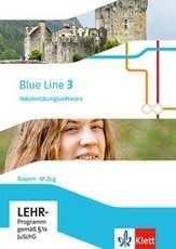 Blue Line 3 M-Zug. Vokabelübungssoftware CD-ROM Klasse 7. Ausgabe Bayern