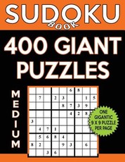 Sudoku Book 400 Medium GIANT Puzzles