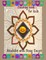 Coloring book for kids Mandalas with funny Emojis