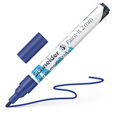 Žymeklis akrilinis Paint-lt 310 2mm mėlynas