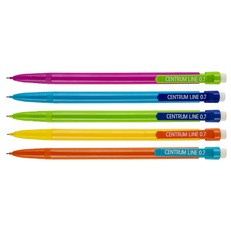 Automatinis pieštukas CENTRUM „Line“ su trintuku, plastikinis, 0,7 mm